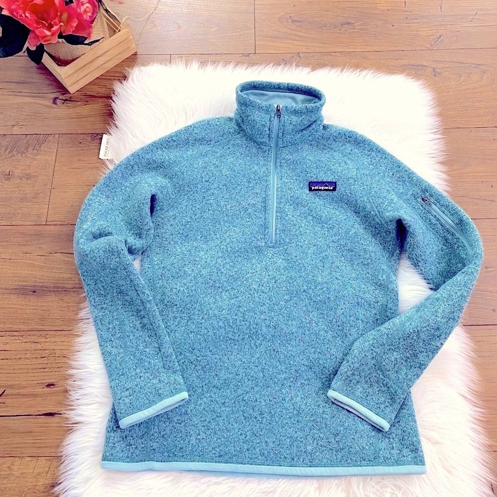 Women’s Patagonia Better Sweater/quarter zip fleece, size small